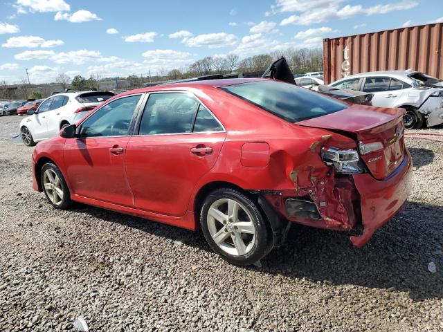 4T1BF1FK1EU766594 - 2014 TOYOTA CAMRY L RED photo 2