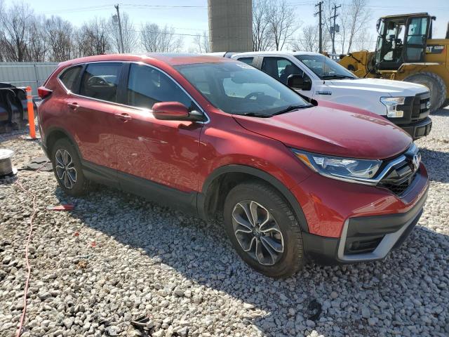 2HKRW2H53MH674878 - 2021 HONDA CR-V EX RED photo 4