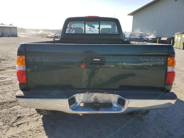 5TEPM62N91Z741103 - 2001 TOYOTA TACOMA GREEN photo 6