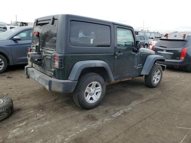 1J4AA2D10AL224752 - 2010 JEEP WRANGLER SPORT GREEN photo 3