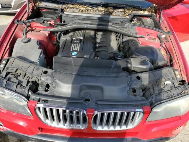 WBXPC93467WF01478 - 2007 BMW 3 SERIES 3.0SI RED photo 12