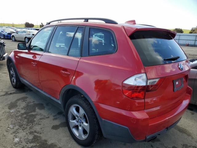 WBXPC93467WF01478 - 2007 BMW 3 SERIES 3.0SI RED photo 2