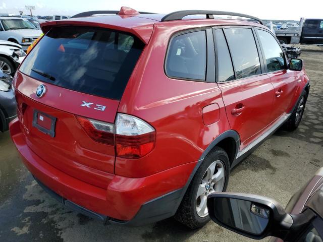 WBXPC93467WF01478 - 2007 BMW 3 SERIES 3.0SI RED photo 3