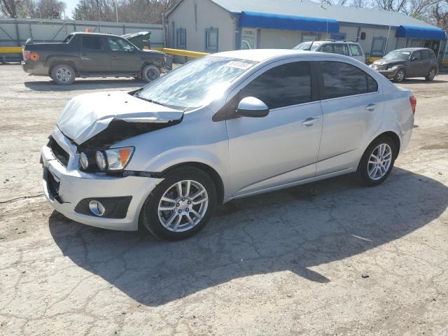 1G1JC5SH8D4135164 - 2013 CHEVROLET SONIC LT SILVER photo 1