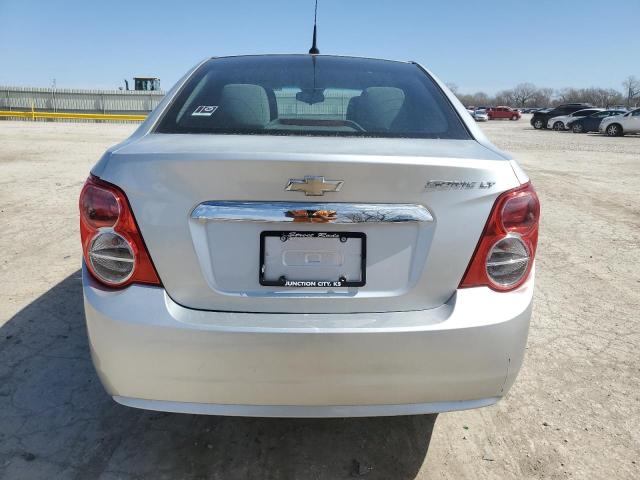 1G1JC5SH8D4135164 - 2013 CHEVROLET SONIC LT SILVER photo 6