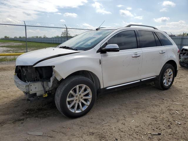 2LMDJ6JK0DBL60925 - 2013 LINCOLN MKX WHITE photo 1