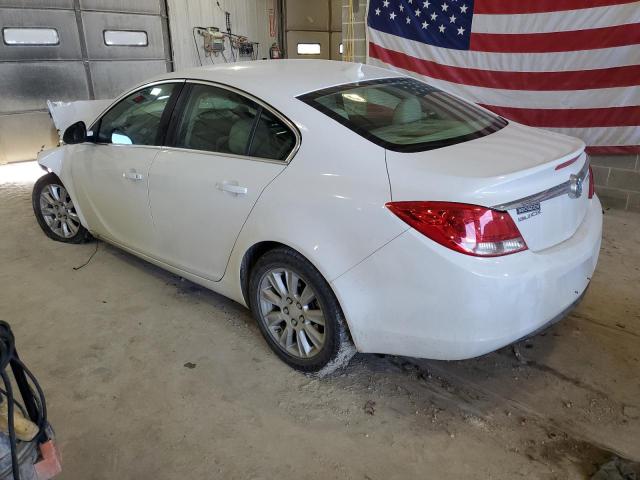 2G4GR5ER0D9240441 - 2013 BUICK REGAL WHITE photo 2