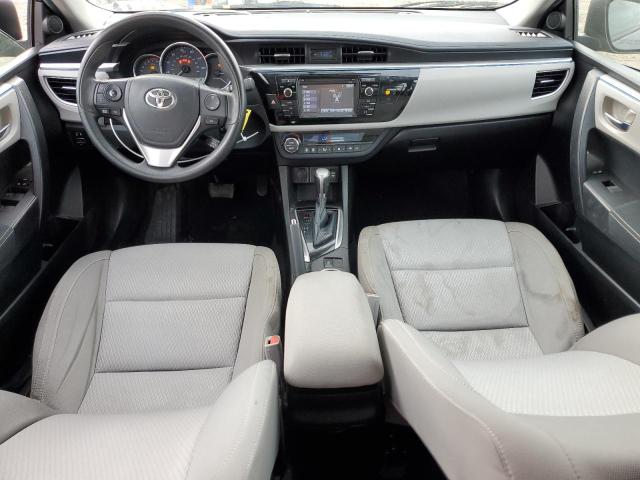 5YFBURHE2FP345336 - 2015 TOYOTA COROLLA L GRAY photo 8