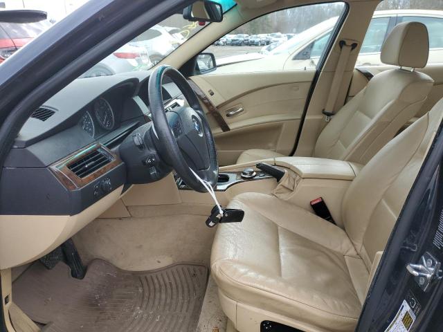 WBANF73576CG69989 - 2006 BMW 5 SERIES XI შავი ფოტო 7