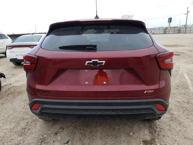 KL77LGE29RC110496 - 2024 CHEVROLET TRAX 1RS RED photo 6
