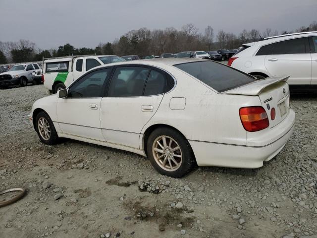 JT8BD68S4Y0102580 - 2000 LEXUS GS 300 WHITE photo 2