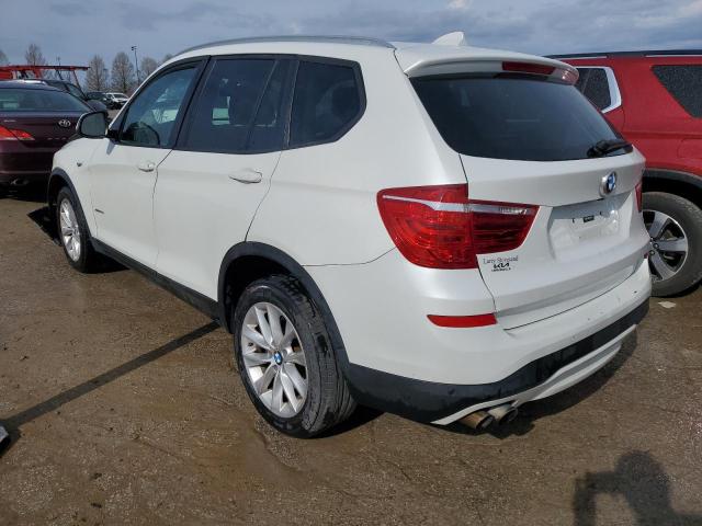 5UXWX9C30H0W68763 - 2017 BMW X3 XDRIVE28I WHITE photo 2