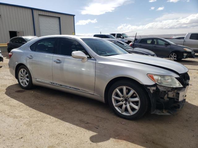 JTHBL46F395089743 - 2009 LEXUS LS 460 SILVER photo 4