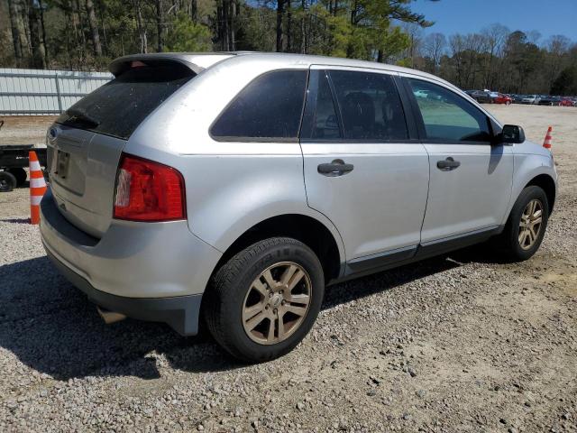 2FMDK3GC3CBA63749 - 2012 FORD EDGE SE SILVER photo 3