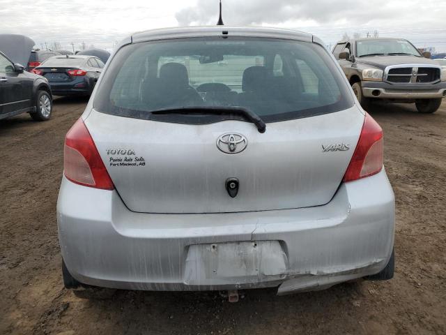 JTDKT923285195707 - 2008 TOYOTA YARIS SILVER photo 6