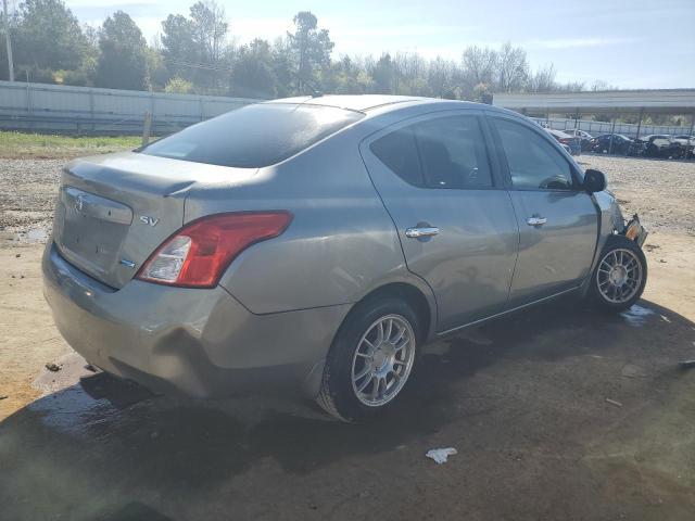 3N1CN7AP1CL838390 - 2012 NISSAN VERSA S GRAY photo 3