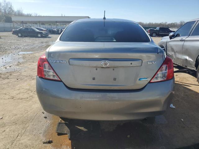 3N1CN7AP1CL838390 - 2012 NISSAN VERSA S GRAY photo 6