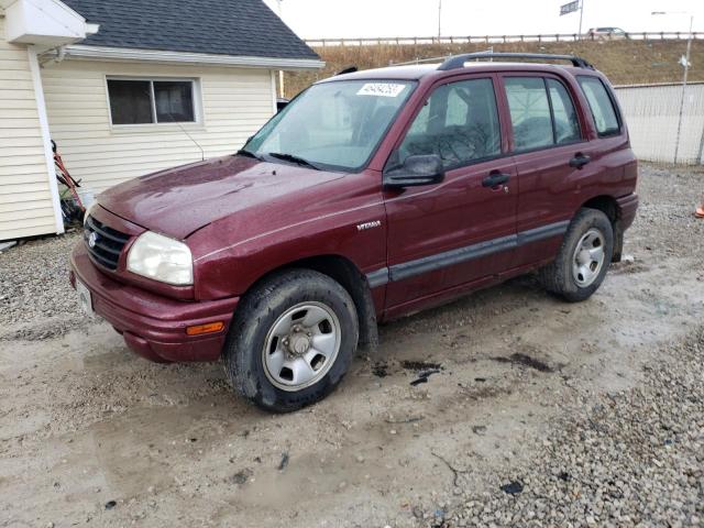 2S3TD52V636106246 - 2003 SUZUKI VITARA JLX BURGUNDY photo 1