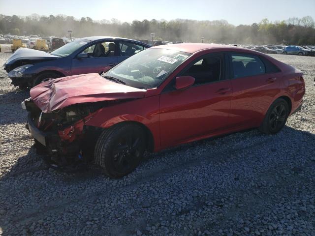 5NPLM4AG4MH039249 - 2021 HYUNDAI ELANTRA SEL RED photo 1