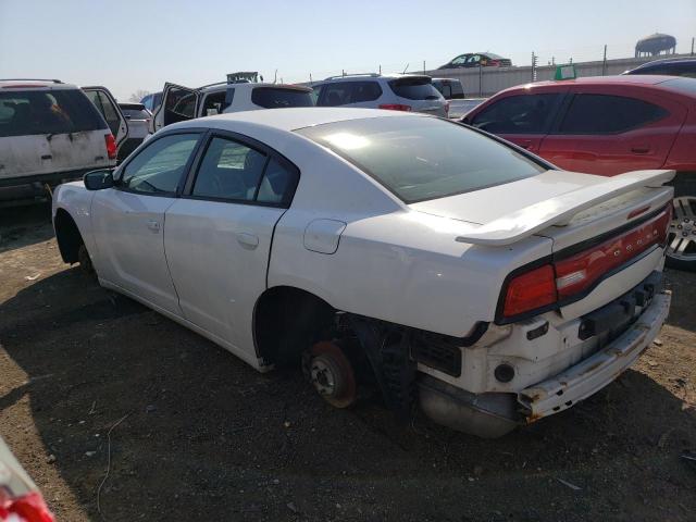 2B3CL3CG2BH545311 - 2011 DODGE CHARGER WHITE photo 2