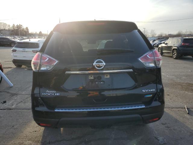 5N1AT2MV1EC807903 - 2014 NISSAN ROGUE S BLACK photo 6