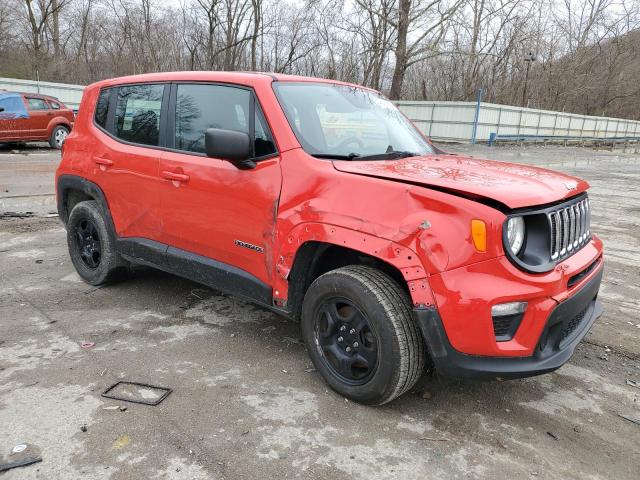 ZACNJBAB3LPL18964 - 2020 JEEP RENEGADE SPORT RED photo 4