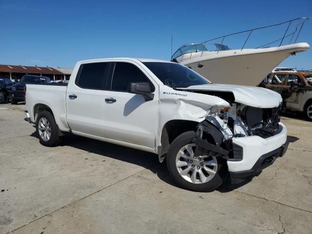 1GCPWBEK7NZ140276 - 2022 CHEVROLET SILVERADO C1500 CUSTOM WHITE photo 4