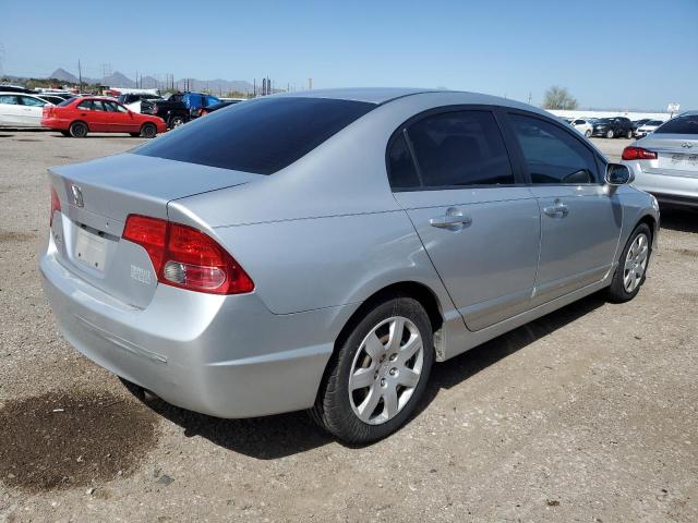 1HGFA16537L120790 - 2007 HONDA CIVIC LX SILVER photo 3