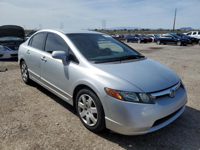 1HGFA16537L120790 - 2007 HONDA CIVIC LX SILVER photo 4