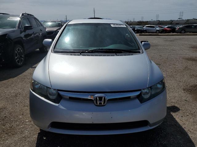 1HGFA16537L120790 - 2007 HONDA CIVIC LX SILVER photo 5