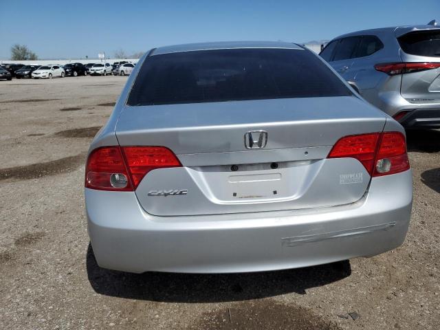 1HGFA16537L120790 - 2007 HONDA CIVIC LX SILVER photo 6