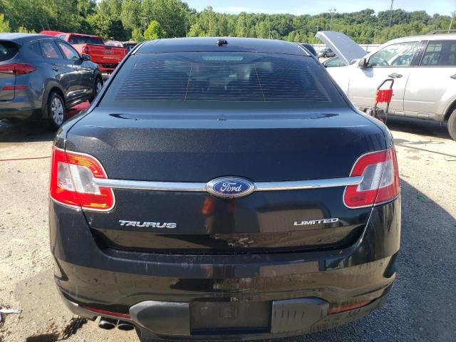 1FAHP2FW5BG120544 - 2011 FORD TAURUS LIMITED BLACK photo 6