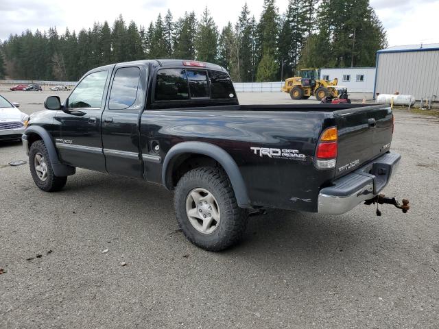 5TBBT44102S247067 - 2002 TOYOTA TUNDRA ACCESS CAB BLACK photo 2