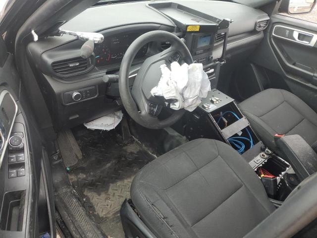 1FM5K8AB4NGA50554 - 2022 FORD EXPLORER POLICE INTERCEPTOR 黑色 照片 8