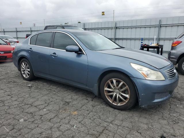 JNKBV61E77M702048 - 2007 INFINITI G35 BLUE photo 4