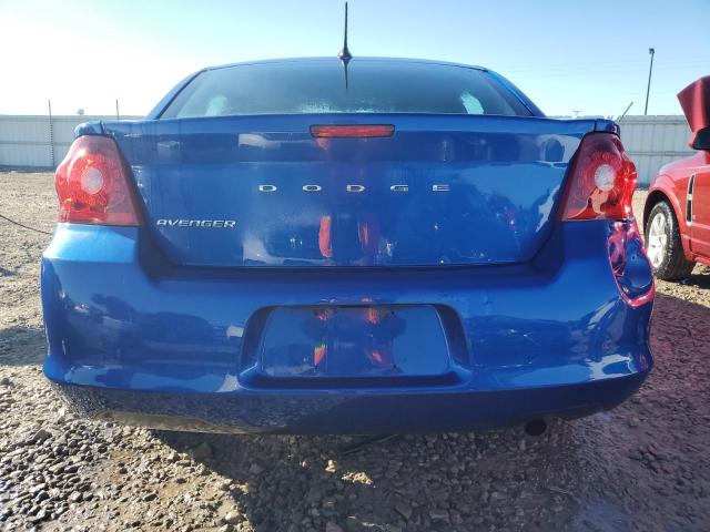 1C3CDZAB5CN220977 - 2012 DODGE AVENGER SE BLUE photo 6