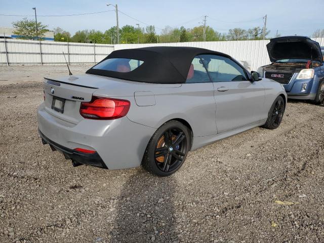 WBA2N3C52K7D56981 - 2019 BMW M240XI GRAY photo 3