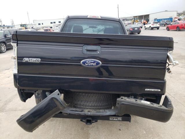 1FTMF1CF0CFC75455 - 2012 FORD F150 BLACK photo 6