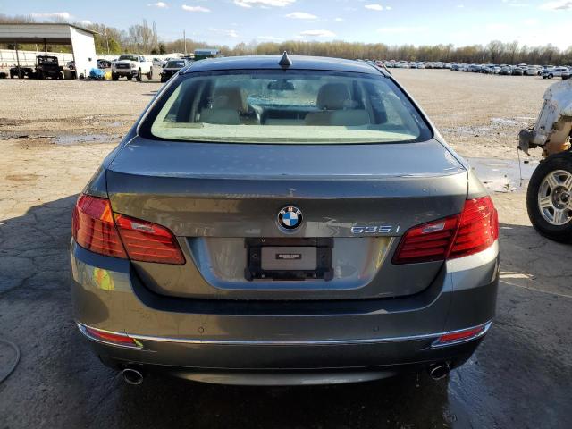 WBA5B1C56FG125918 - 2015 BMW 535 I GRAY photo 6