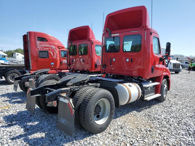 1FUBGADV8KLKG0958 - 2019 FREIGHTLINER CASCADIA 1 RED photo 4