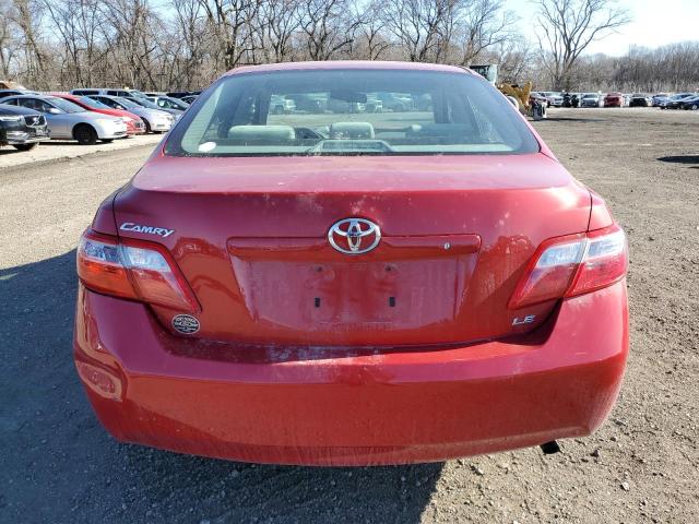 4T4BE46K99R098009 - 2009 TOYOTA CAMRY BASE RED photo 6