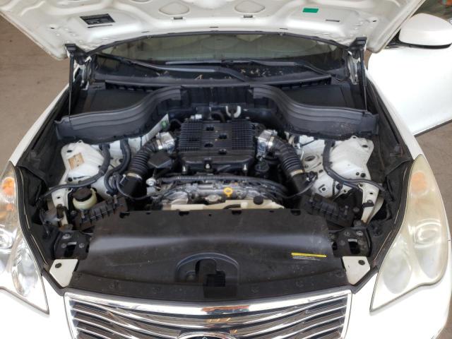 JNKAJ09E38M303910 - 2008 INFINITI EX35 BASE WHITE photo 12