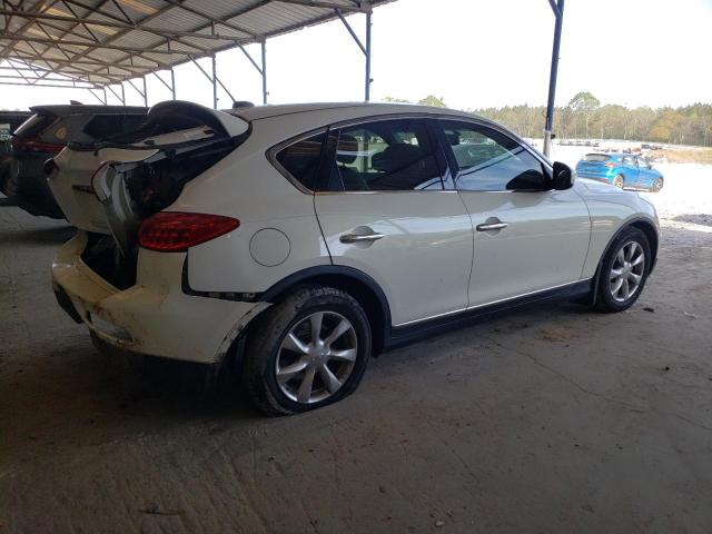 JNKAJ09E38M303910 - 2008 INFINITI EX35 BASE WHITE photo 3