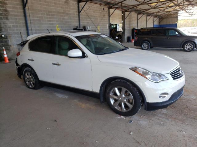 JNKAJ09E38M303910 - 2008 INFINITI EX35 BASE თეთრი ფოტო 4