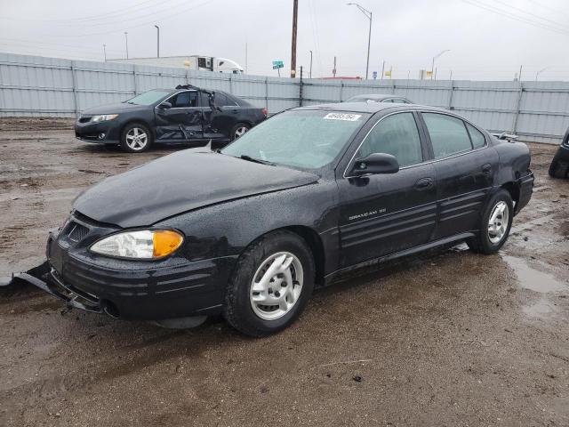 1G2NE52T0YM862378 - 2000 PONTIAC GRAND AM SE BLACK photo 1