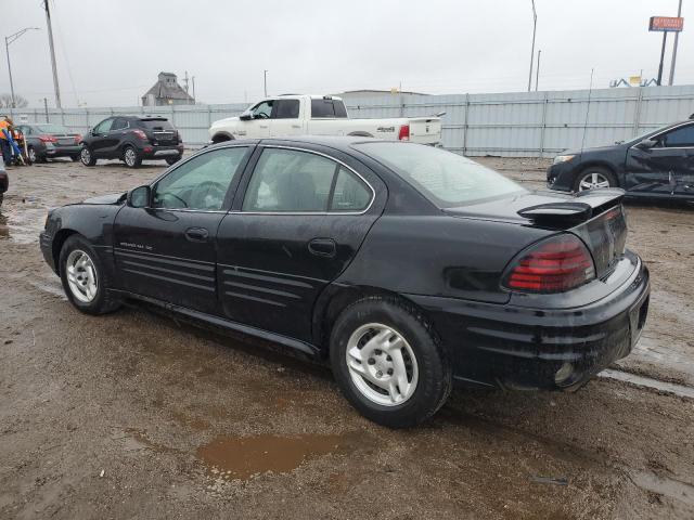 1G2NE52T0YM862378 - 2000 PONTIAC GRAND AM SE BLACK photo 2