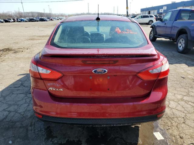 1FADP3J21EL207166 - 2014 FORD FOCUS TITANIUM RED photo 6