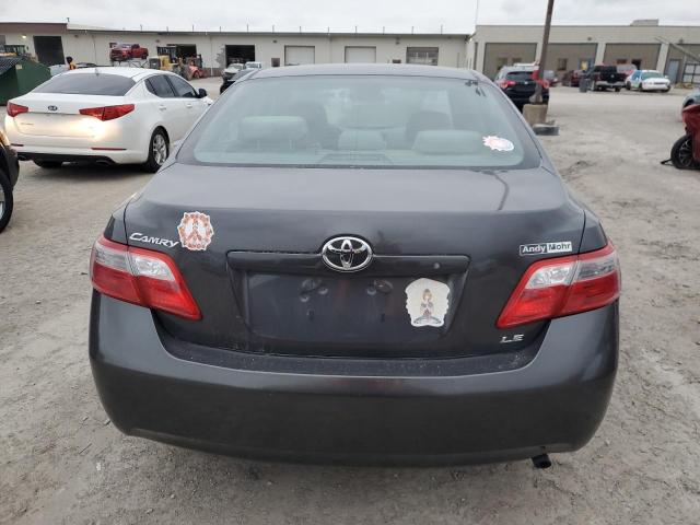 4T4BE46K98R018187 - 2008 TOYOTA CAMRY CE GRAY photo 6