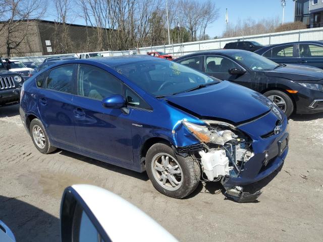 JTDKN3DU7B1457068 - 2011 TOYOTA PRIUS BLUE photo 4