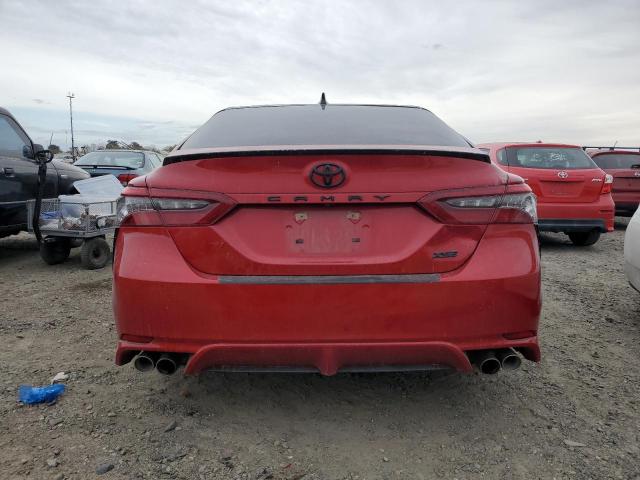 4T1K61AK1NU074231 - 2022 TOYOTA CAMRY XSE RED photo 6
